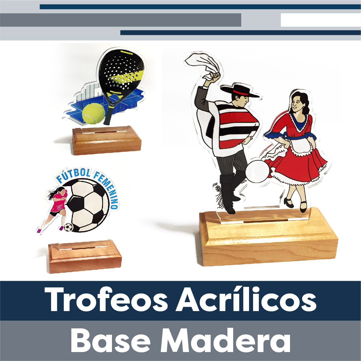 Acrílicos Color (Base Madera)